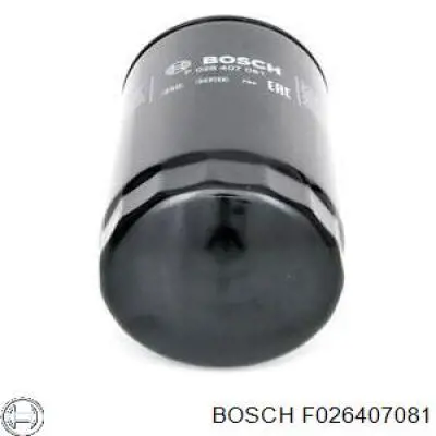 Filtro de aceite motor Bosch F026407081