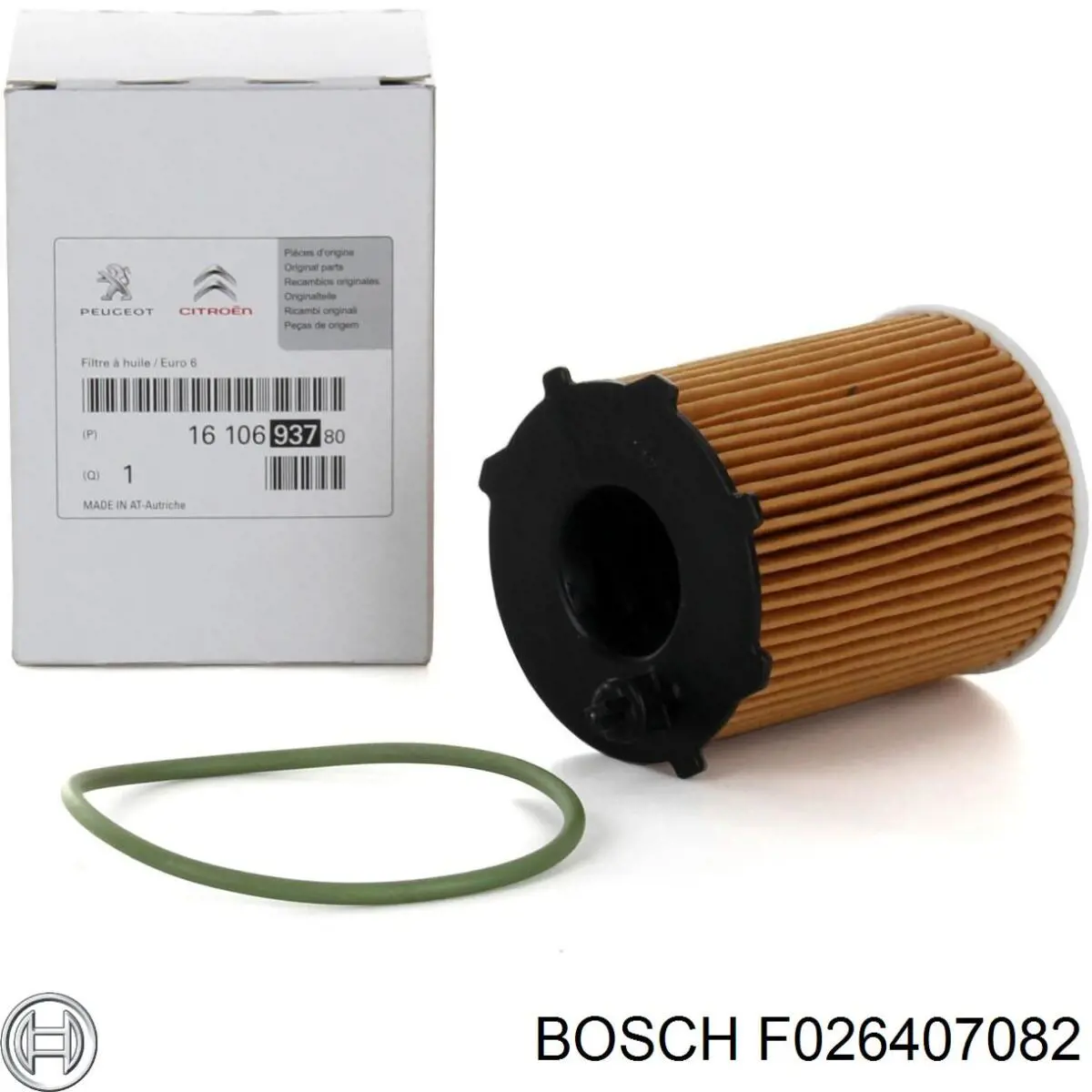 Filtro de aceite F026407082 Bosch