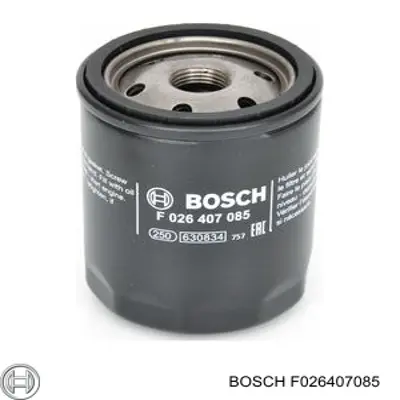 Filtro de aceite Bosch F026407085 precio, desde 6,52 EUR