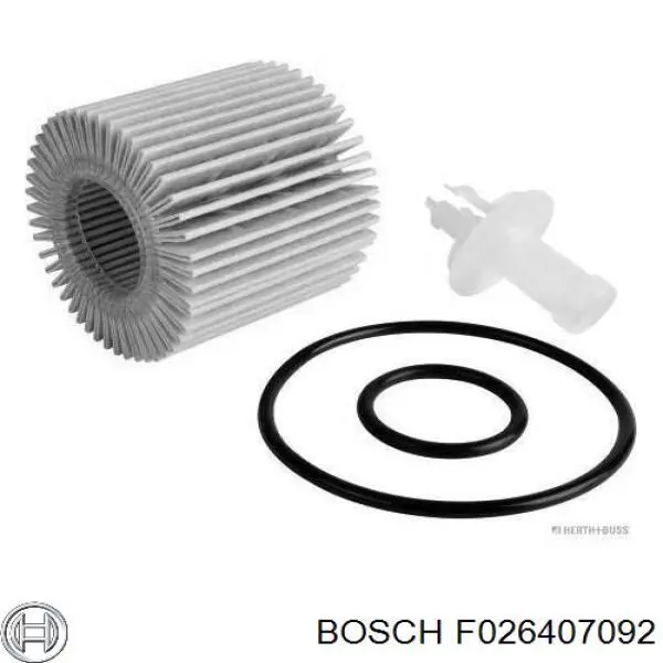 Filtro de aceite Bosch F026407092 precio, desde 5,42 EUR