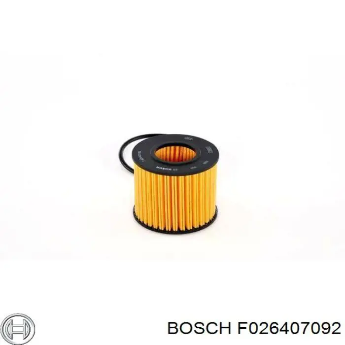 F026407092 Bosch filtro de aceite