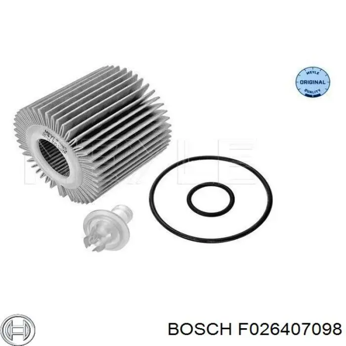 Filtro de aceite Bosch F026407098 precio, desde 6,19 EUR