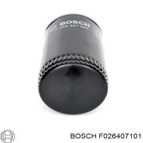 Filtro de aceite F026407101 Bosch