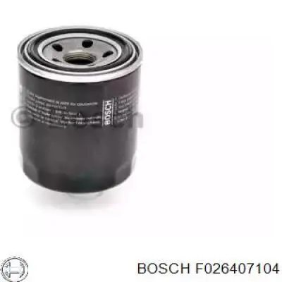 F026407104 Bosch filtro de aceite