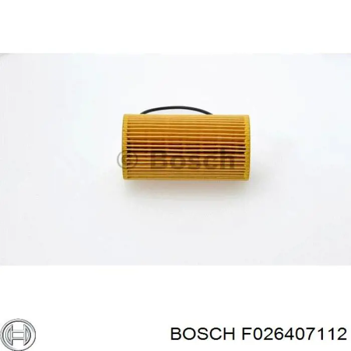 F026407112 Bosch filtro de aceite