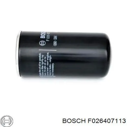 Filtro hidráulico Bosch F026407113