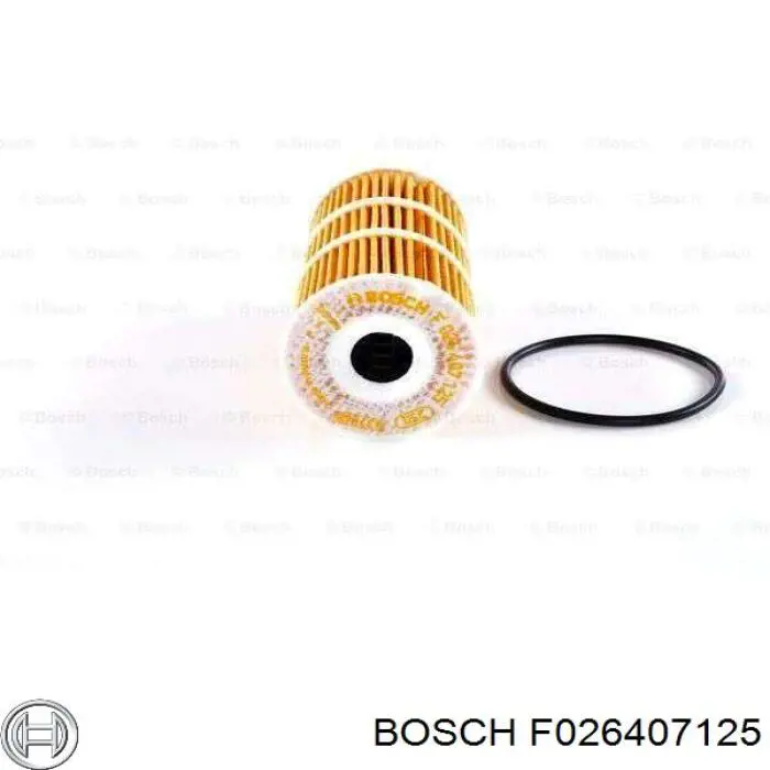 Filtro de aceite F026407125 Bosch