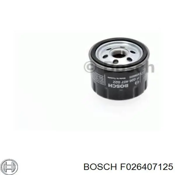 Filtro de aceite motor Bosch F026407125