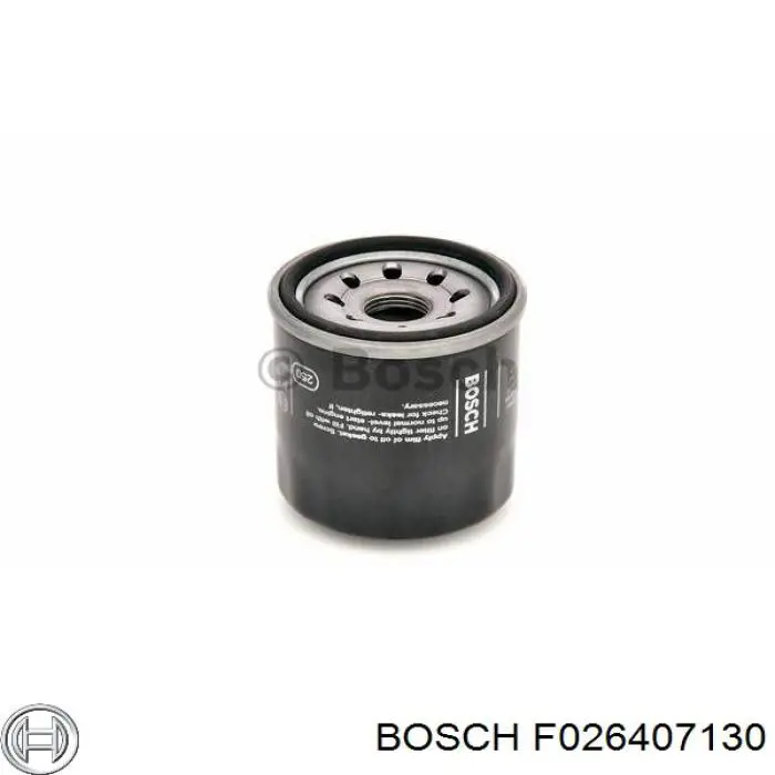 F026407130 Bosch filtro de aceite