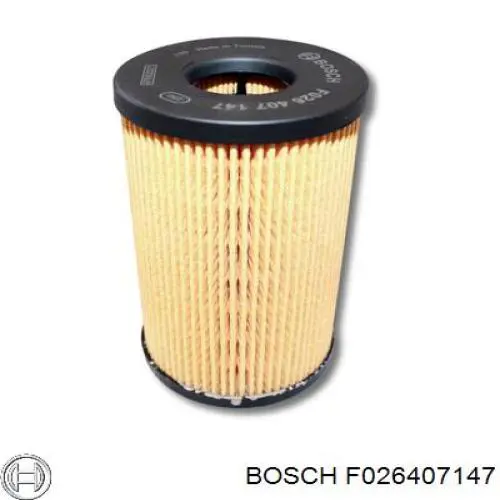 F026407147 Bosch filtro de aceite