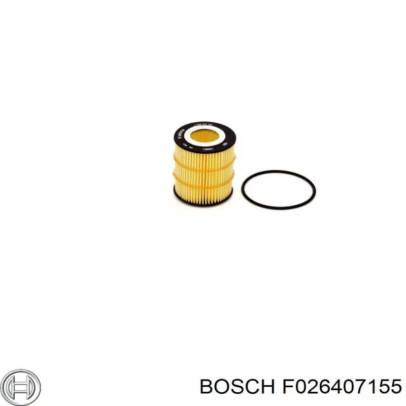 F026407155 Bosch filtro de aceite