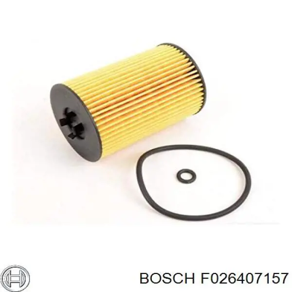 Filtro de aceite F026407157 Bosch
