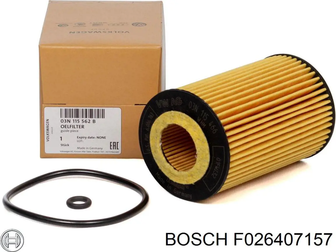 F026407157 Bosch Filtro aceite