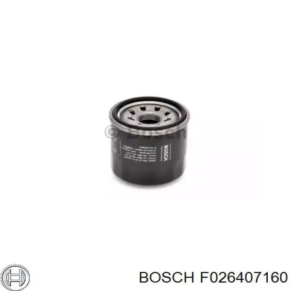 F026407160 Bosch Filtro aceite