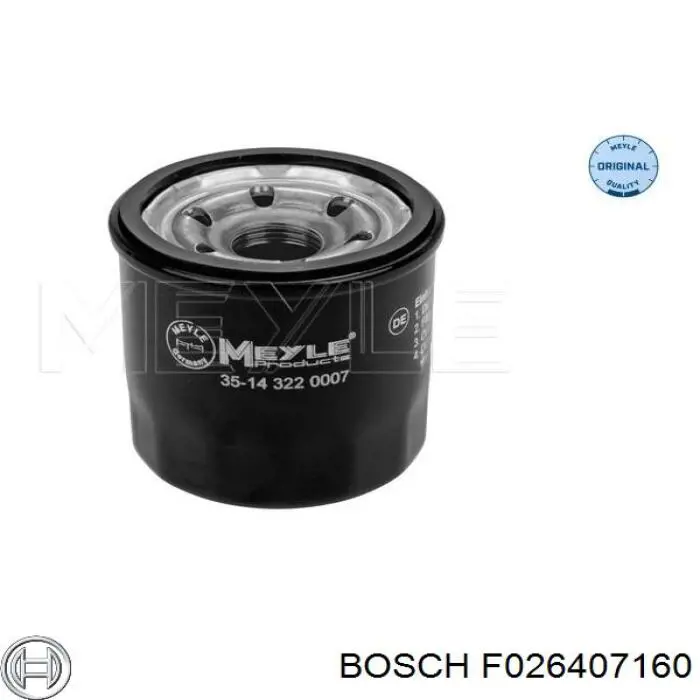 Filtro de aceite motor Bosch F026407160