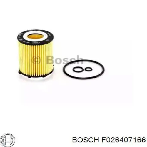 F026407166 Bosch Filtro aceite