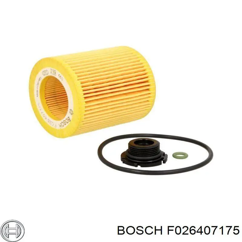 F026407175 Bosch filtro de aceite