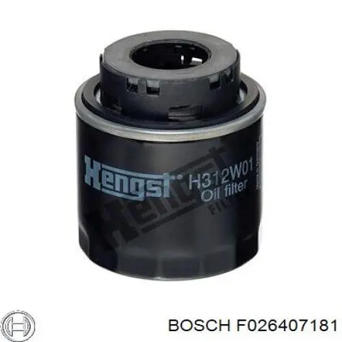 Filtro de aceite motor Bosch F026407181
