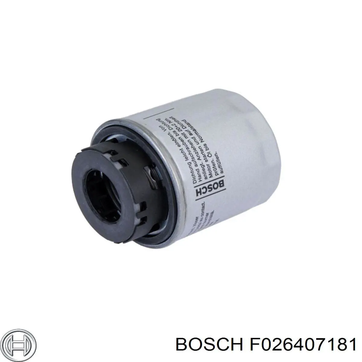 F026407181 Bosch filtro de aceite