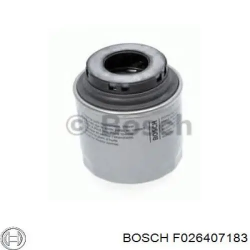 Filtro de aceite Bosch F026407183 precio, desde 7,76 EUR