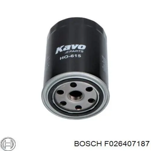 Comprar F026407187 Bosch Filtros de aceite