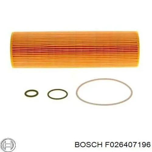 F026407196 Bosch filtro de aceite