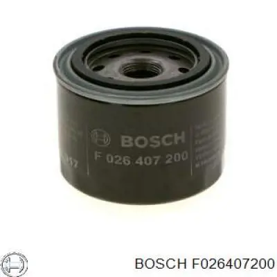 F026407200 Bosch filtro de aceite