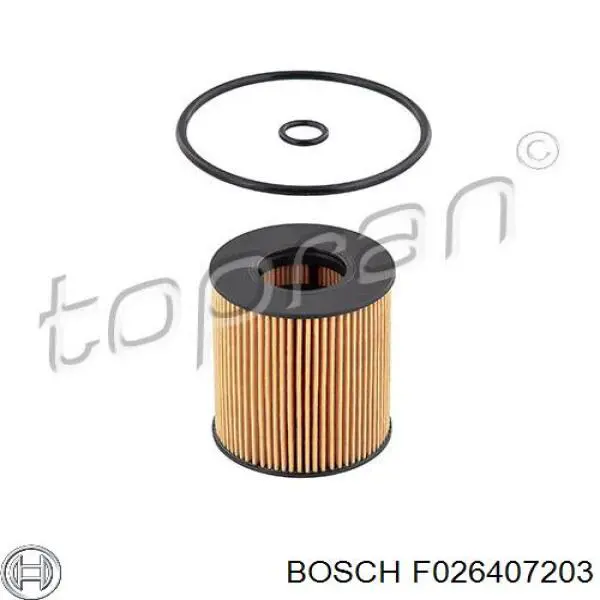 F026407203 Bosch Filtro aceite
