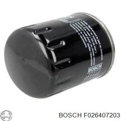 F026407203 Bosch filtro de aceite
