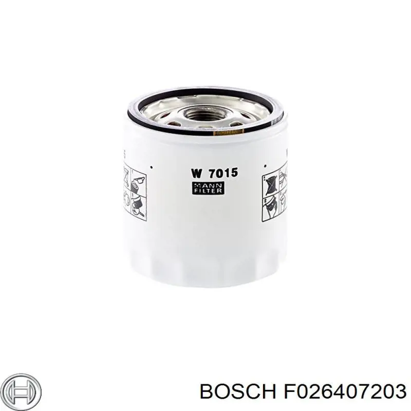 Filtro de aceite motor Bosch F026407203