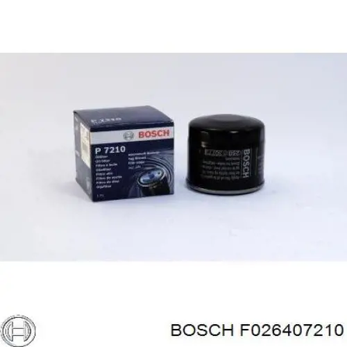 F026407210 Bosch Filtro aceite