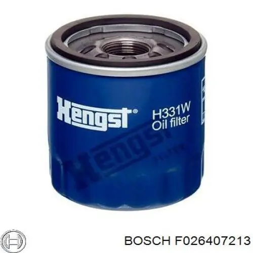 Filtro de aceite Bosch F026407213 precio, desde 9,02 EUR