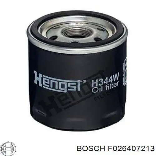 F026407213 Bosch filtro de aceite