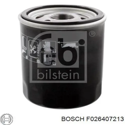 Filtro de aceite motor Bosch F026407213