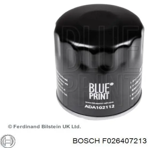 F026407213 Bosch Filtro aceite