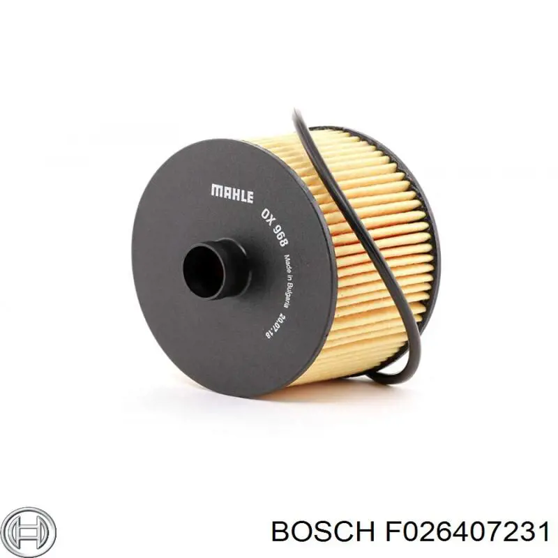 F026407231 Bosch Filtro aceite