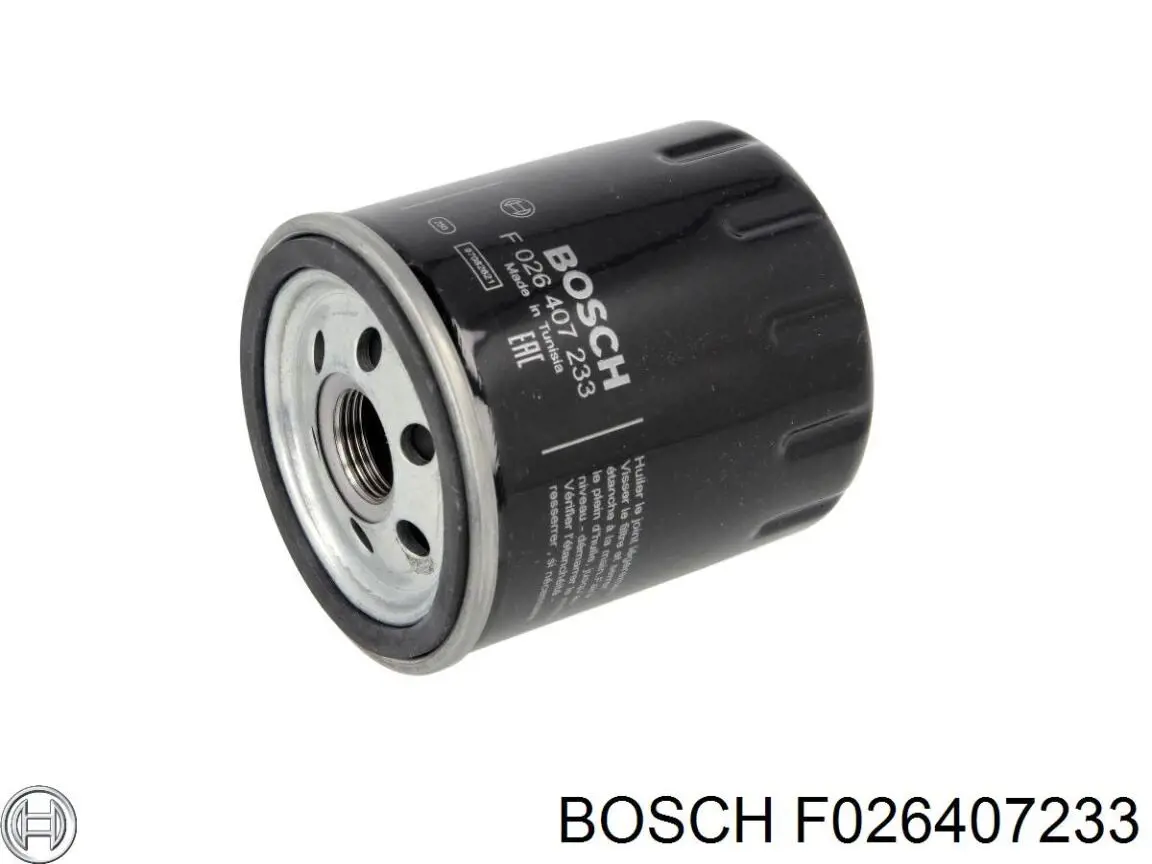 F026407233 Bosch filtro de aceite