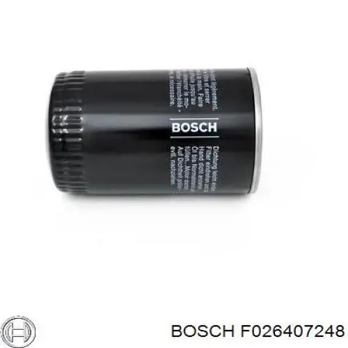 F026407248 Bosch filtro de aceite