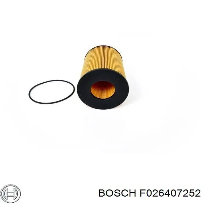 F026407252 Bosch filtro de aceite