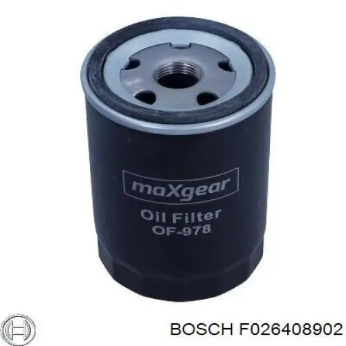 F026408902 Bosch filtro de aceite