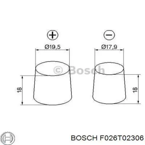 Batería Bosch F026T02306