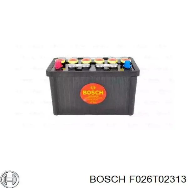 Batería de arranque BOSCH F026T02313