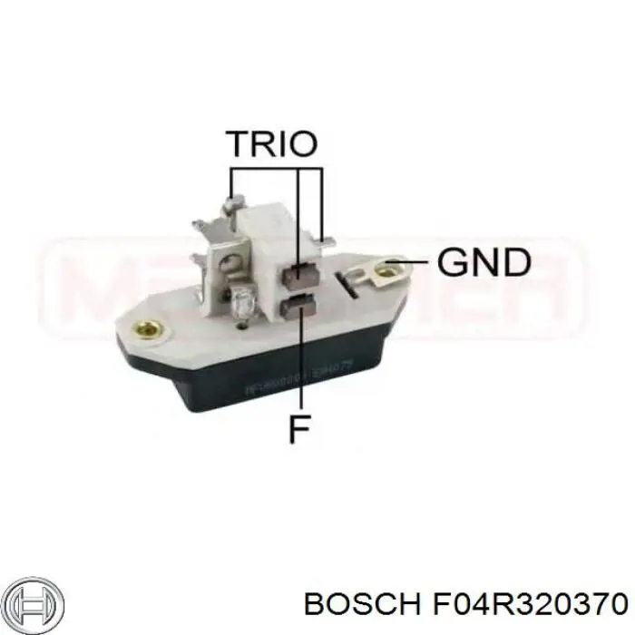 Regulador del voltaje Bosch F04R320370