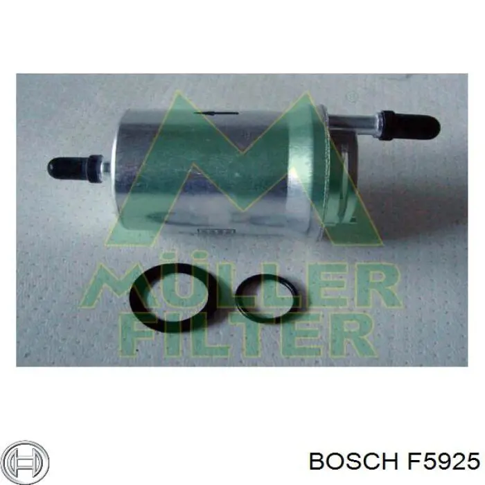 F5925 Bosch filtro combustible