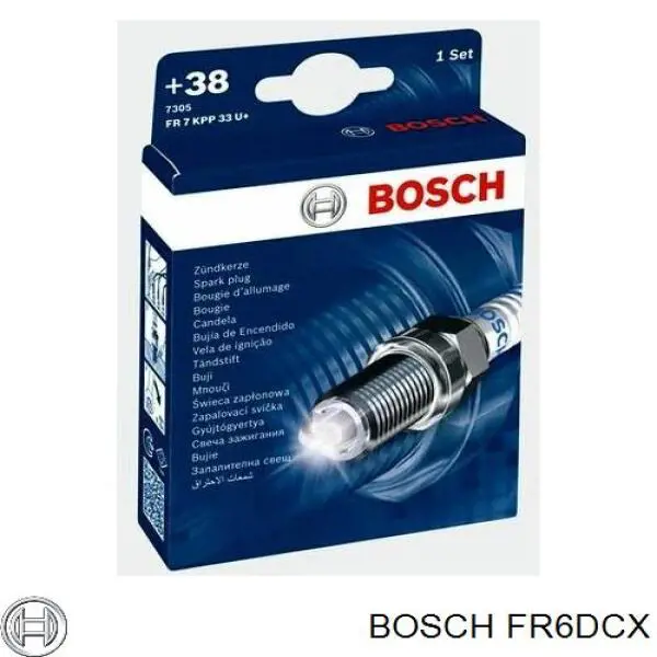 Bujías Bosch FR6DCX precio, desde 9,50 EUR