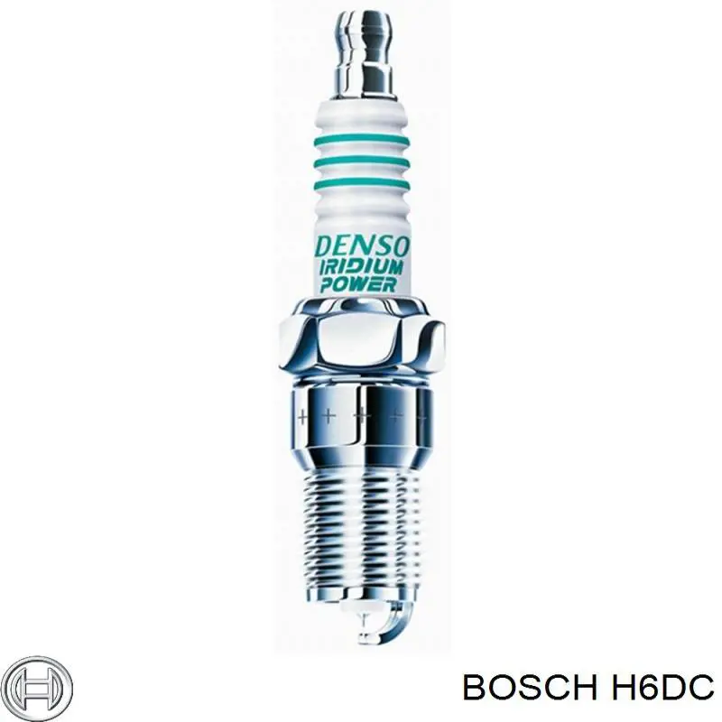 H6DC Bosch bujía de encendido