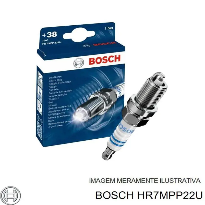 Bujías Bosch HR7MPP22U precio, desde 4,88 EUR