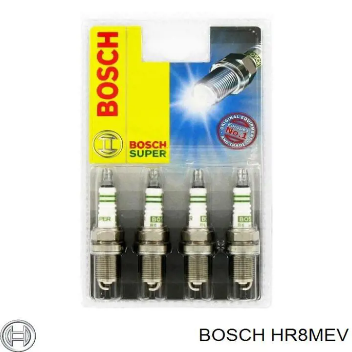 HR8MEV Bosch bujía de encendido
