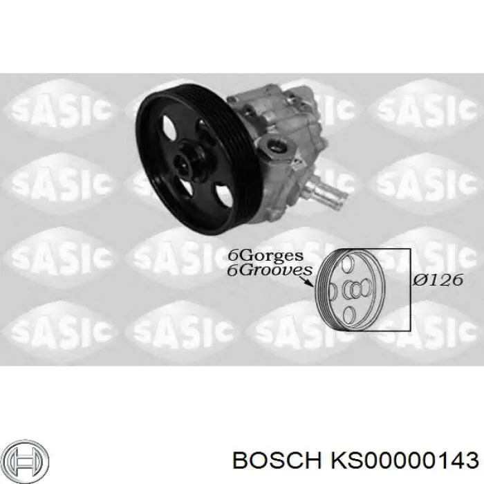 Bomba de dirección asistida  Bosch KS00000143 precio, desde 108,73 EUR