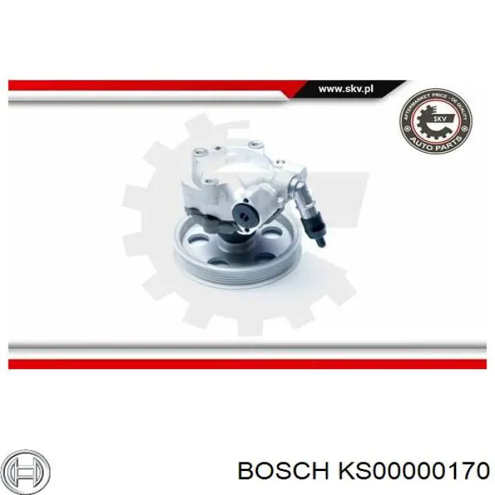 K S00 000 170 Bosch bomba hidráulica de dirección